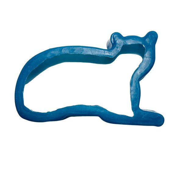 Cookie Cutters Blue Cat & Green Scotty Dog Animal Shaped Set Of 2 Vintage - Picture 3 of 8